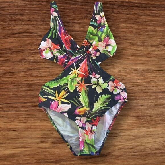 Venus Tropical One-Piece Size 4 - Picture 1 of 3